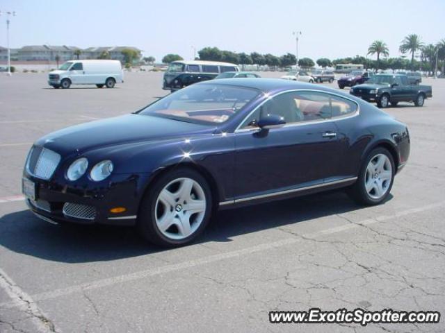 Bentley Continental spotted in Ventura, California