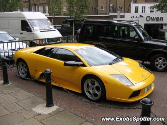 Lamborghini Murcielago spotted in London, United Kingdom