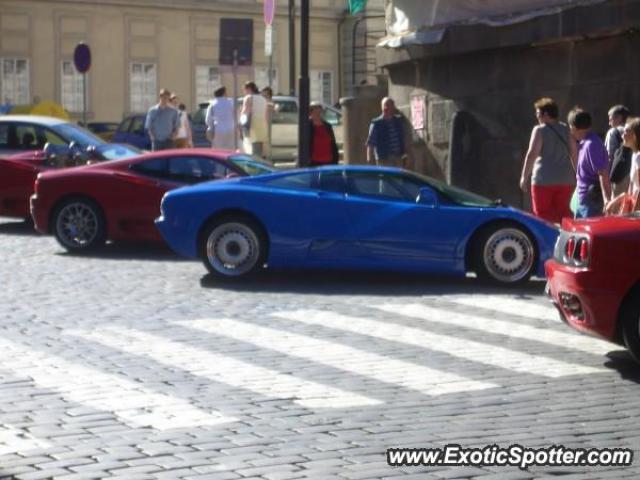 Bugatti EB110 spotted in Prague, Czech Republic