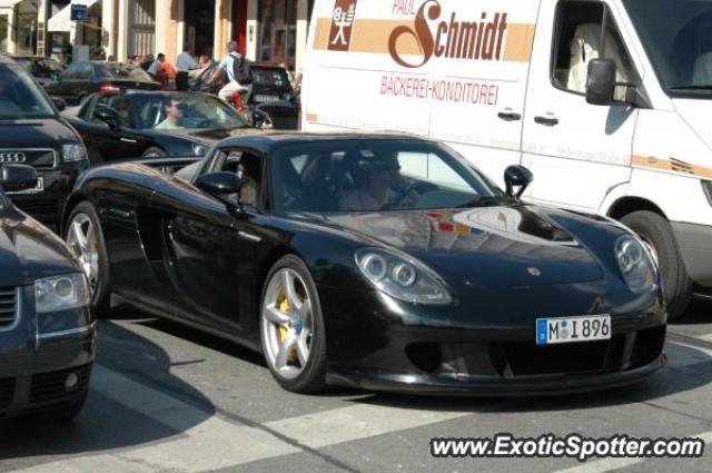 Porsche Carrera GT spotted in Munich, Germany