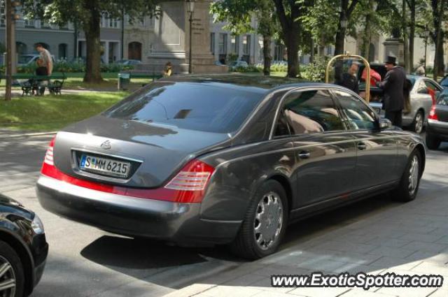 Mercedes Maybach spotted in Munich, Germany