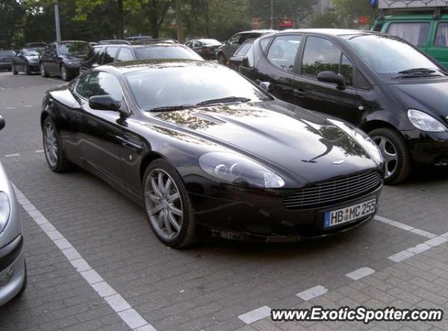 Aston Martin DB9 spotted in Bremen, France