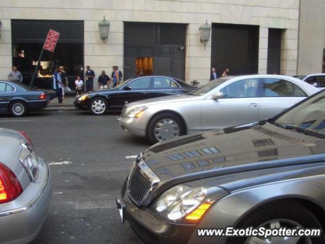 Mercedes Maybach spotted in New York, New York