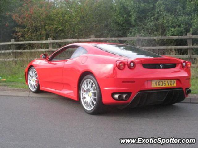 Ferrari F430 spotted in BRANDS HATCH, United Kingdom