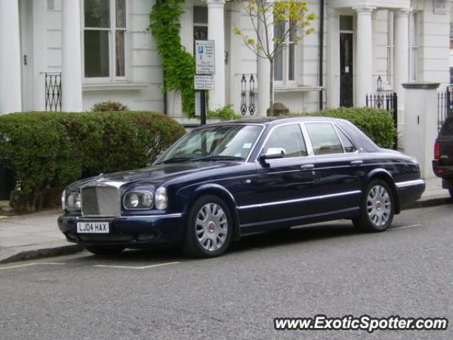 Bentley Arnage spotted in London, United Kingdom