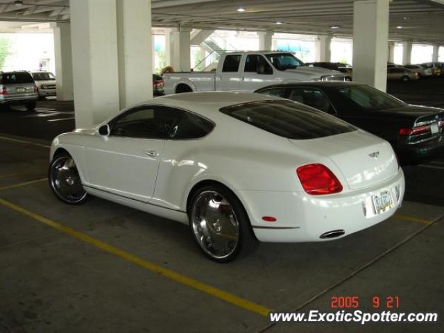 Bentley Continental spotted in Phoenix, Arizona