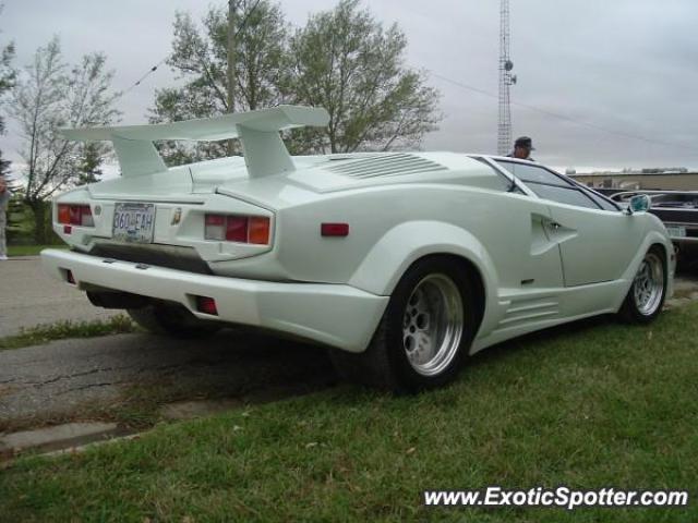 Lamborghini Countach spotted in Rouleau, Canada