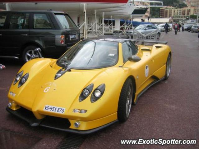 Pagani Zonda spotted in Monte carlo, Monaco