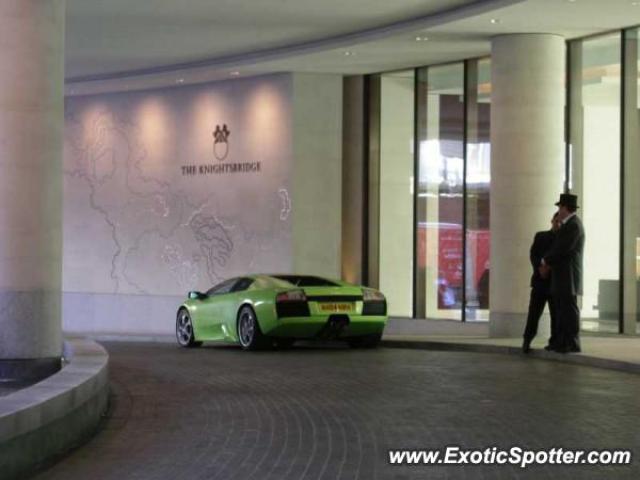 Lamborghini Murcielago spotted in London, United Kingdom