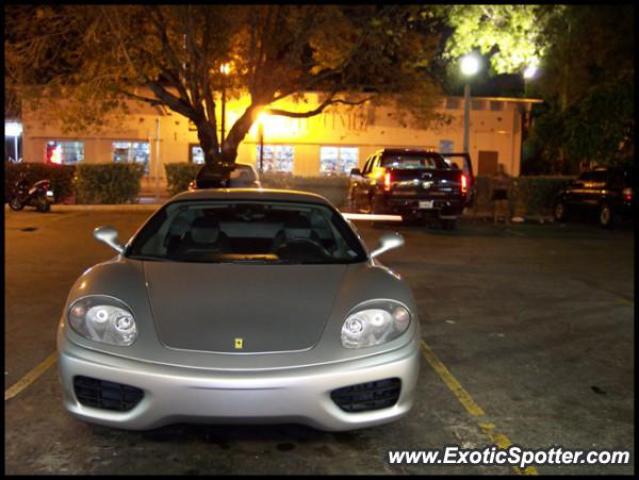 Ferrari 360 Modena spotted in Key West, Florida