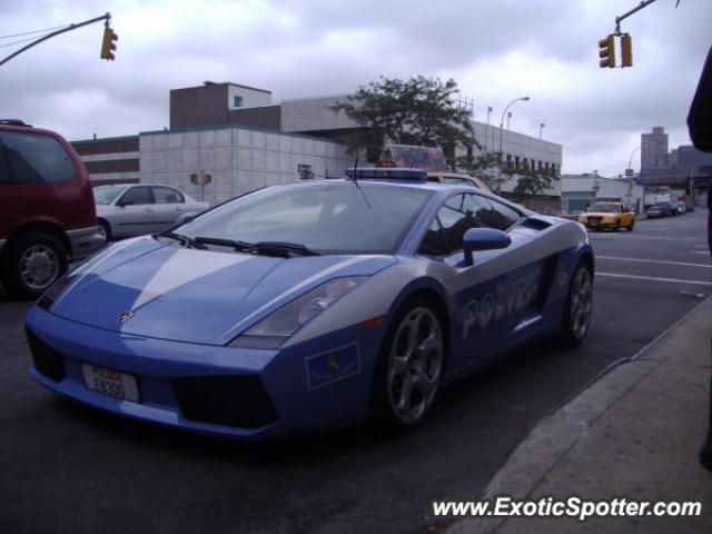 Lamborghini Gallardo spotted in New York, New York