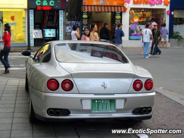 Ferrari 575M spotted in Seoul, South Korea