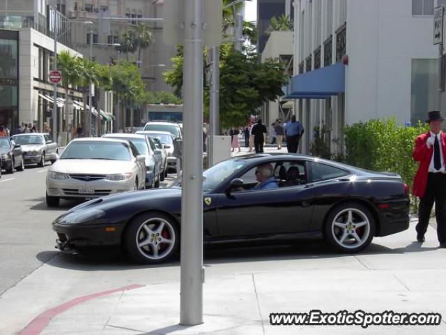 Ferrari 550 spotted in Beverly Hills, California