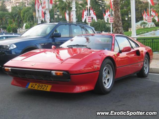 Ferrari 308 spotted in Monte Carlo, Monaco