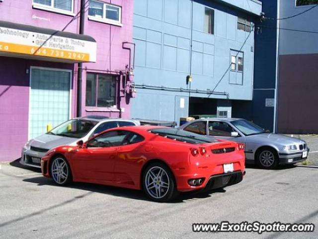 Ferrari F430 spotted in Vancouver, Canada