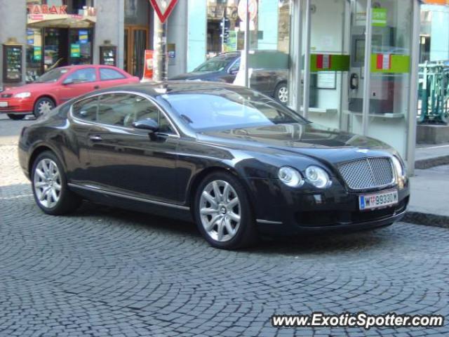 Bentley Continental spotted in Vienna, Austria