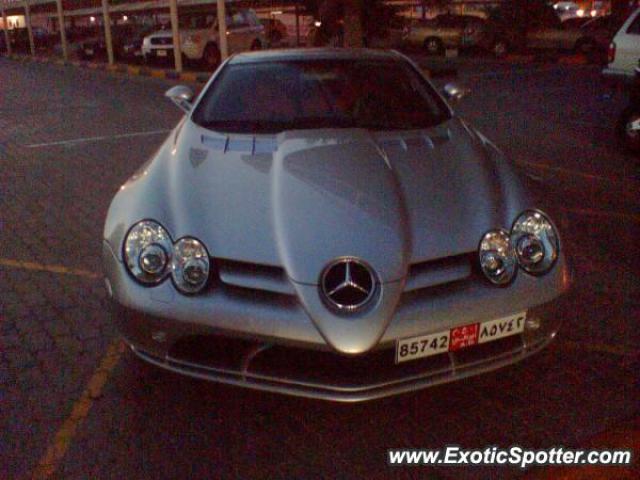 Mercedes SLR spotted in Dubai, United Arab Emirates