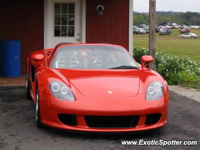 Porsche Carrera GT spotted in Alton, Virginia