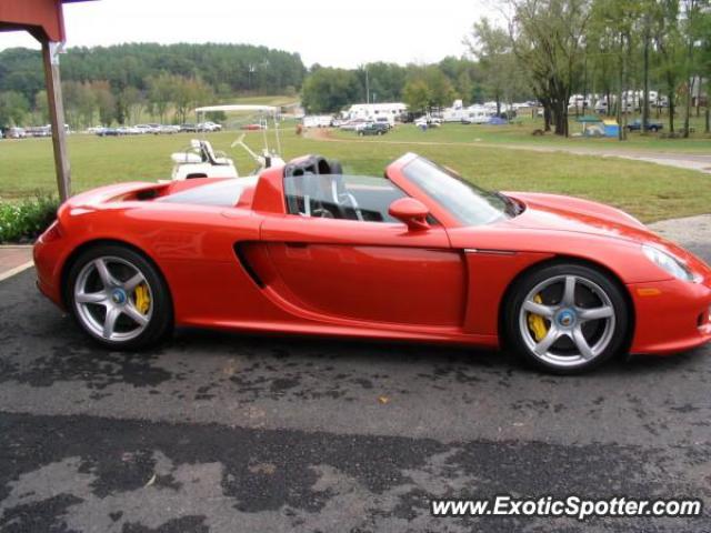 Porsche Carrera GT spotted in Alton, Virginia