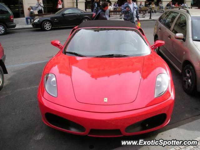 Ferrari F430 spotted in Prague, Czech Republic