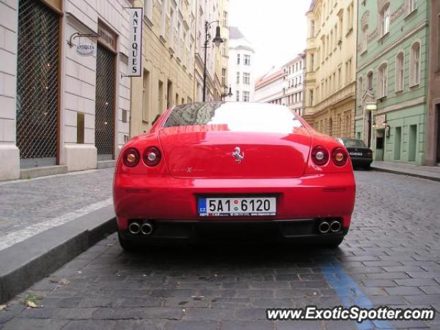 Ferrari 612 spotted in Prague, Czech Republic