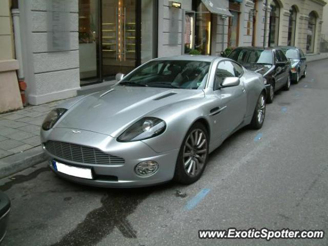 Aston Martin Vanquish spotted in Munich, Denmark