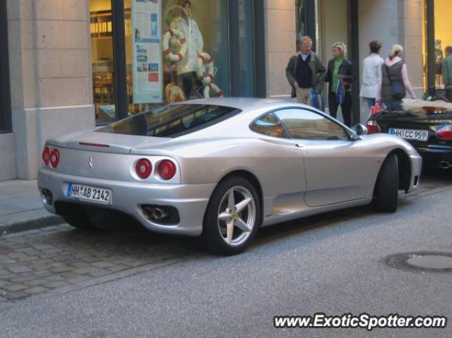 Ferrari 360 Modena spotted in Hamburg, Germany