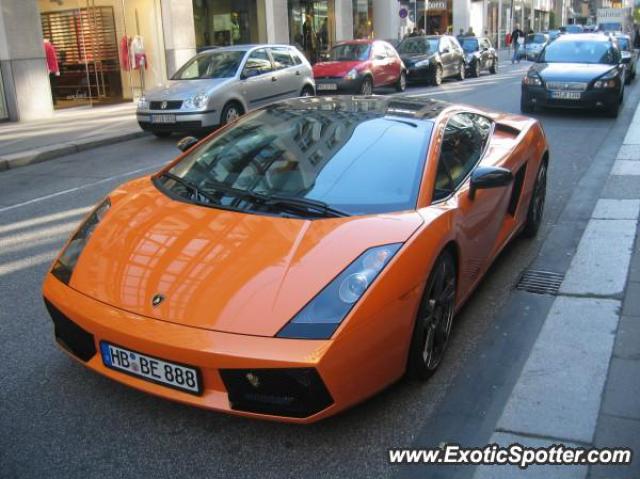 Lamborghini Gallardo spotted in Hamburg, Germany