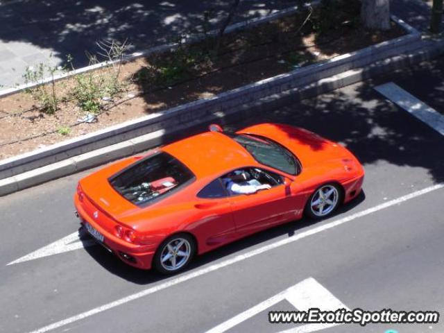 Ferrari 360 Modena spotted in Tenerife, Spain