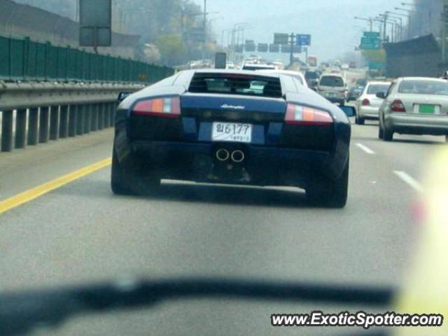 Lamborghini Murcielago spotted in Seoul, South Korea