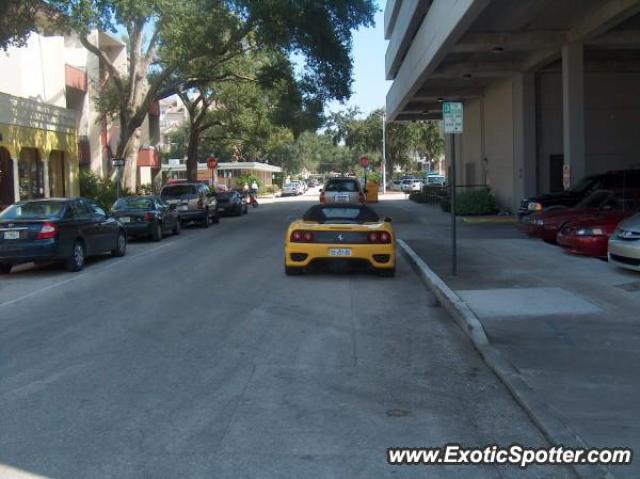 Ferrari 360 Modena spotted in Winter Park, Florida