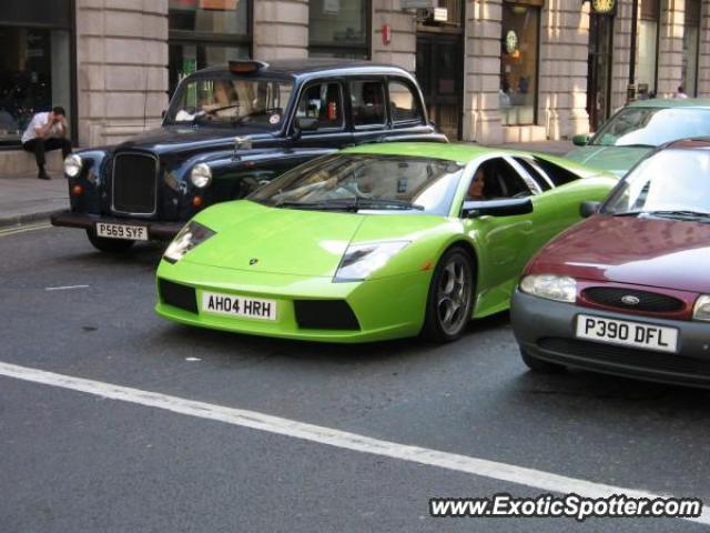 Lamborghini Murcielago spotted in London, United Kingdom