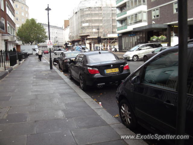 BMW M5 spotted in London, United Kingdom