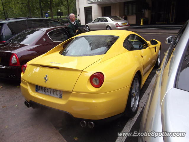 Ferrari 599GTB spotted in London, United Kingdom