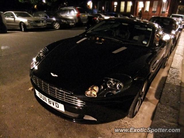 Aston Martin DB9 spotted in London, United Kingdom