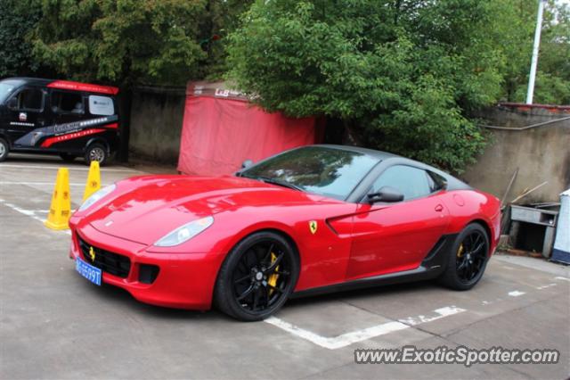 Ferrari 599GTB spotted in Chengdu,Sichuan, China