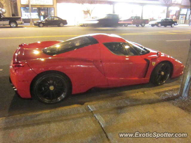 Ferrari Enzo spotted in Caldwell , New Jersey