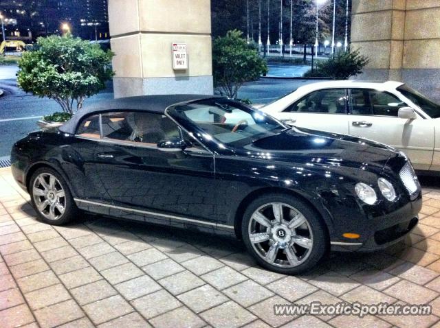 Bentley Continental spotted in Atlanta, Georgia