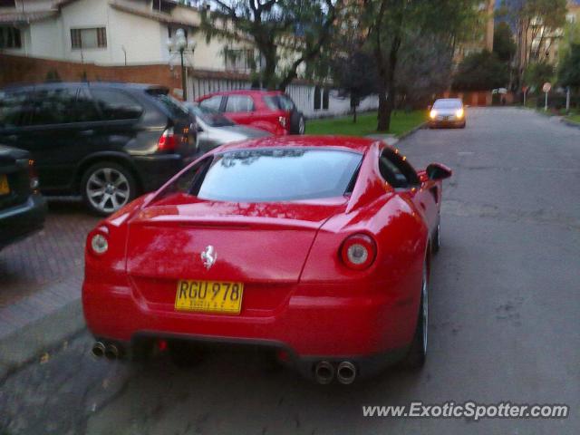 Ferrari 599GTB spotted in Bogota-Colombia, Colombia