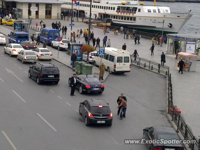 Bentley Continental spotted in Istanbul, Turkey