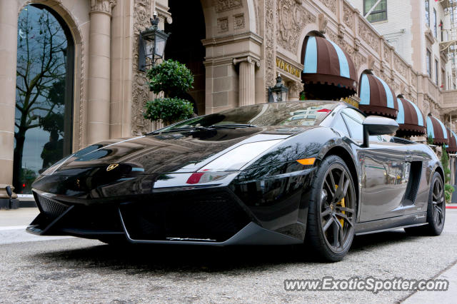 Lamborghini Gallardo spotted in Beverly Hills, California