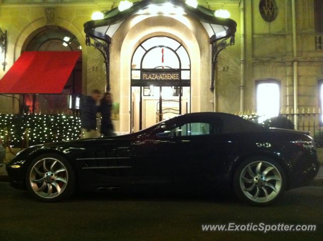 Mercedes SLR spotted in Paris, France