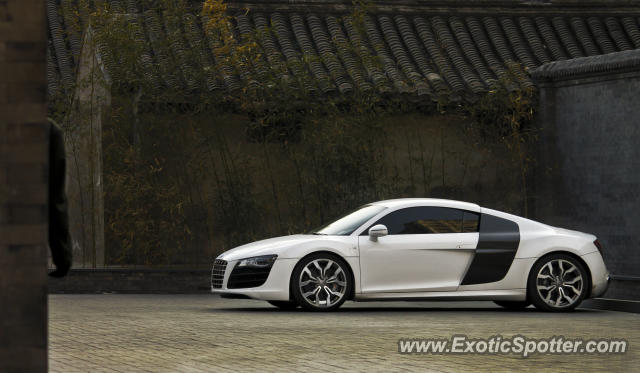 Audi R8 spotted in Beijing, China