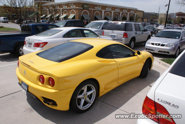 Ferrari 360 Modena spotted in Dallas, Texas