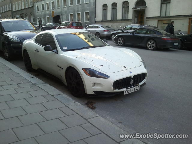 Maserati GranTurismo spotted in Stockholm, Sweden