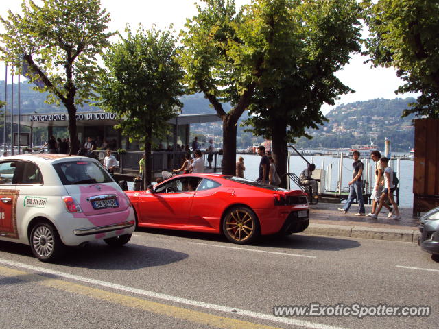 Ferrari F430 spotted in Como, Italy