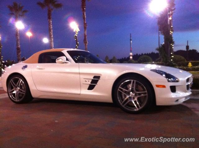 Mercedes SLS AMG spotted in Jacksonville, Florida