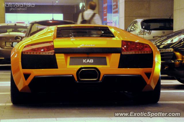 Lamborghini Murcielago spotted in Bukit Bintang Kuala Lumpur, Malaysia