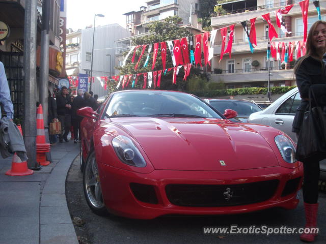 Ferrari 599GTB spotted in Istanbul, Turkey