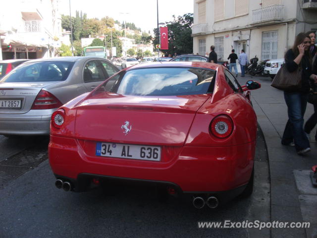 Ferrari 599GTB spotted in Istanbul, Turkey